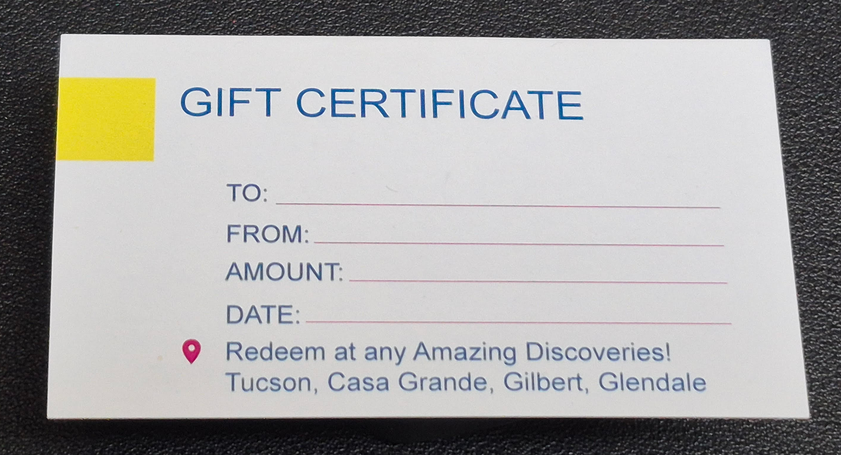 Gift Certificate - $10